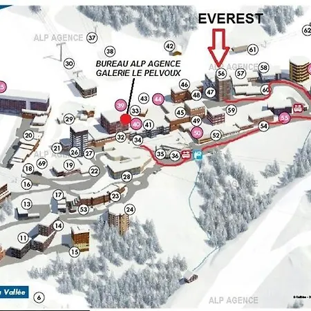 Résidence L'everest - 2 Pers- L'everest - 015ev- Plagne Centre Mae-1774 Apartamento La Plagne